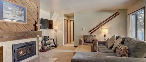 Condo, 1 Bedroom | Living area | Flat-screen TV