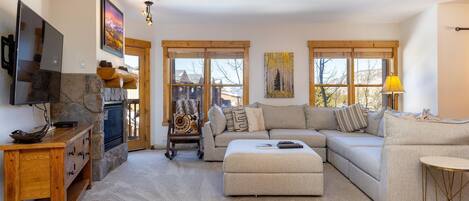 Condo, 3 Bedrooms | Living area | Flat-screen TV, DVD player