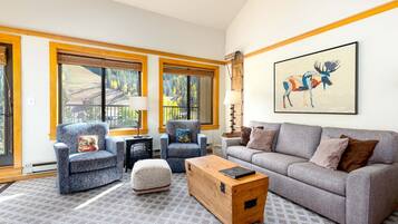 Condo, 2 Bedrooms | Living area | TV