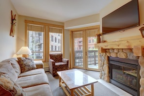 Condo, 1 Bedroom | Living area | Flat-screen TV