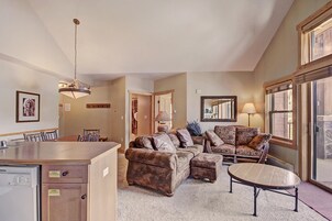 Condo, 2 Bedrooms | Living area | Flat-screen TV, DVD player