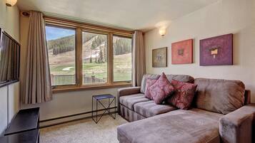 Condo, 1 Bedroom | Living area | TV, DVD player