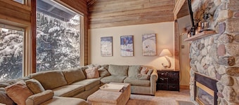 Beautiful Dog Friendly Ski Chalet A Minute to SuperBee Lift - AN203 by RedAwning