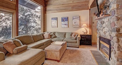 Beautiful Dog Friendly Ski Chalet A Minute to SuperBee Lift - AN203 by RedAwning