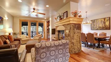 Townhome, 4 Bedrooms | Living area | TV, DVD player, stereo