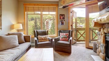 Condo, 2 Bedrooms | Living area | TV