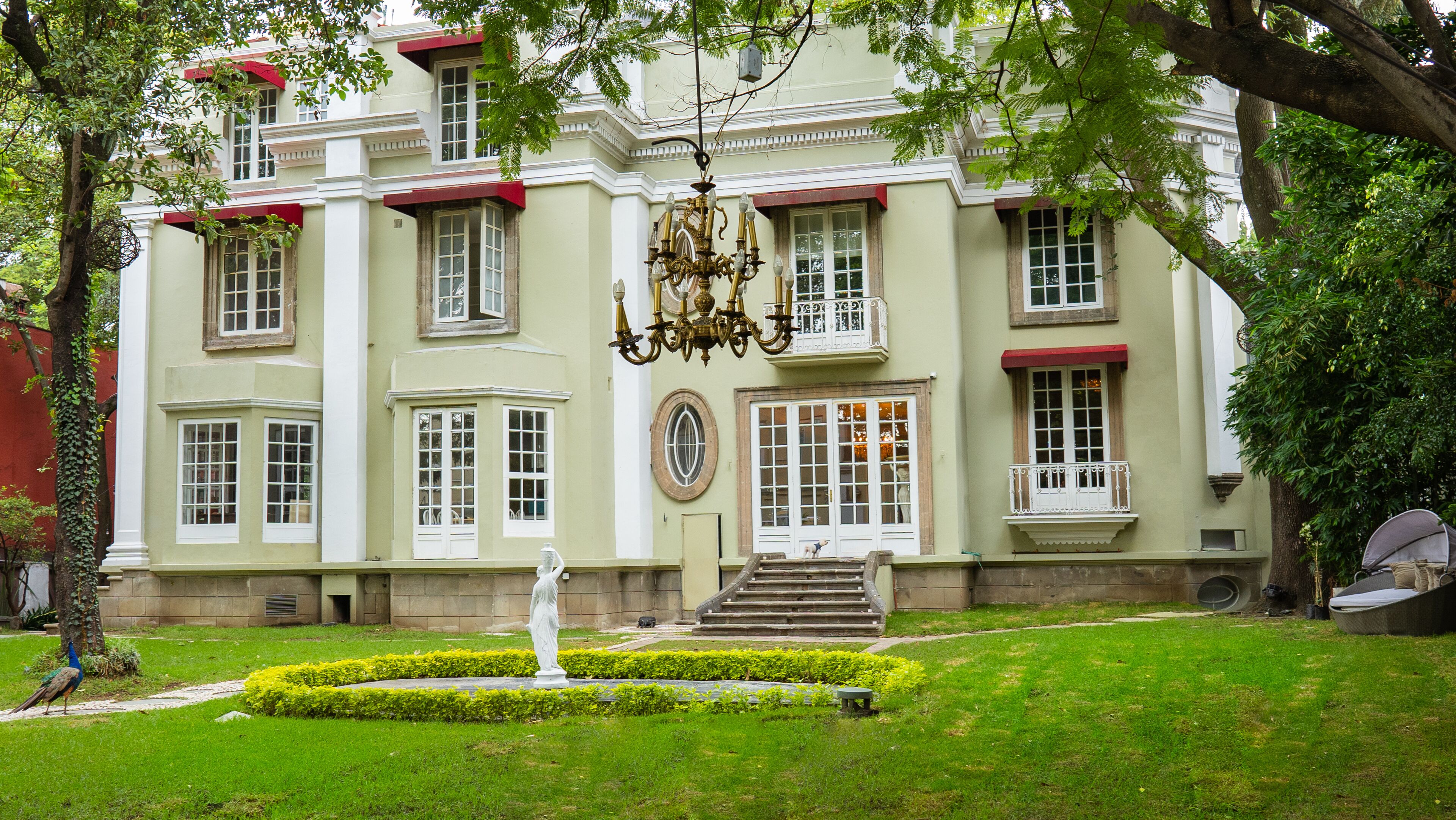 Fassade der Unterkunft