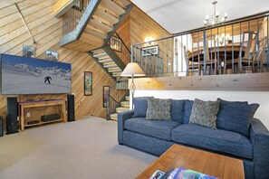 Townhome, 3 Bedrooms | Living area | TV