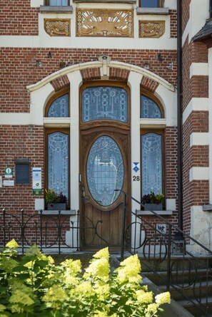 Entrée de l’hébergement 