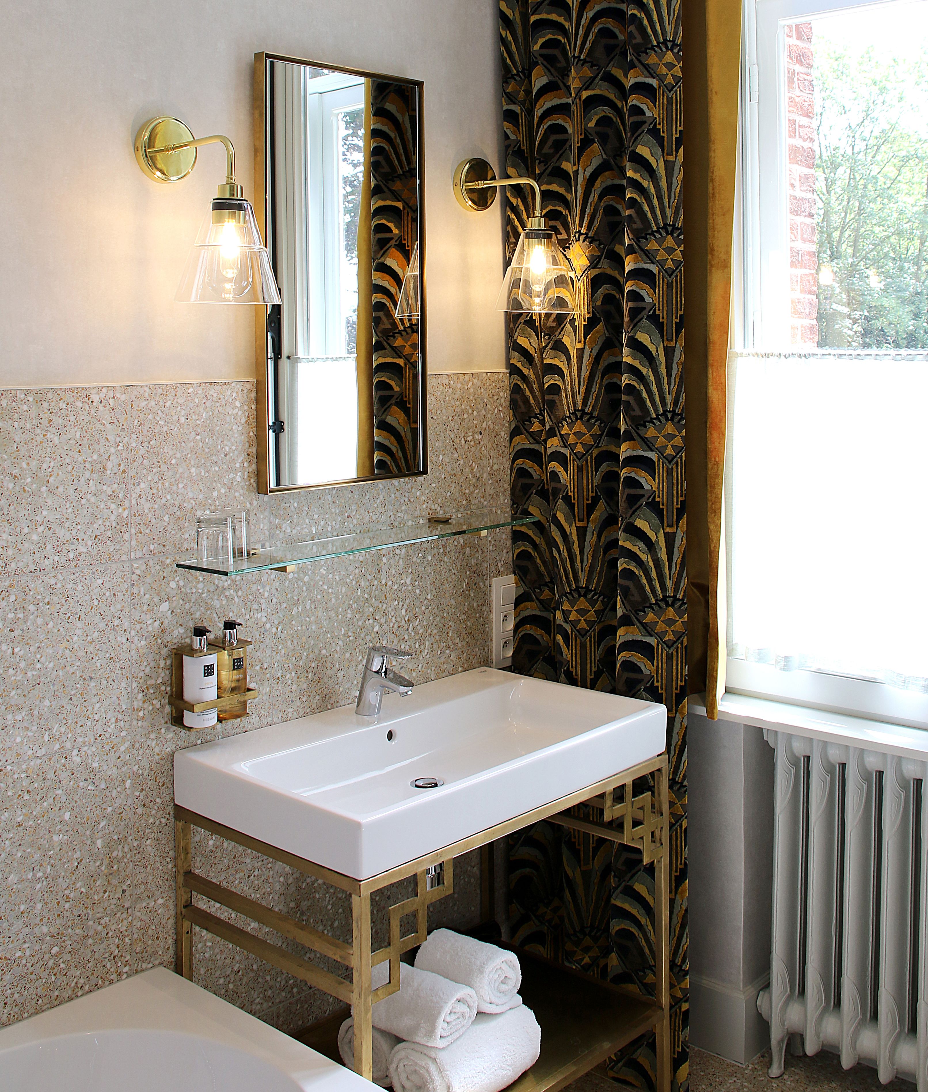 junior suite, 1 king bed, garden view | premium bedding, minibar, individually decorated, individually furnished