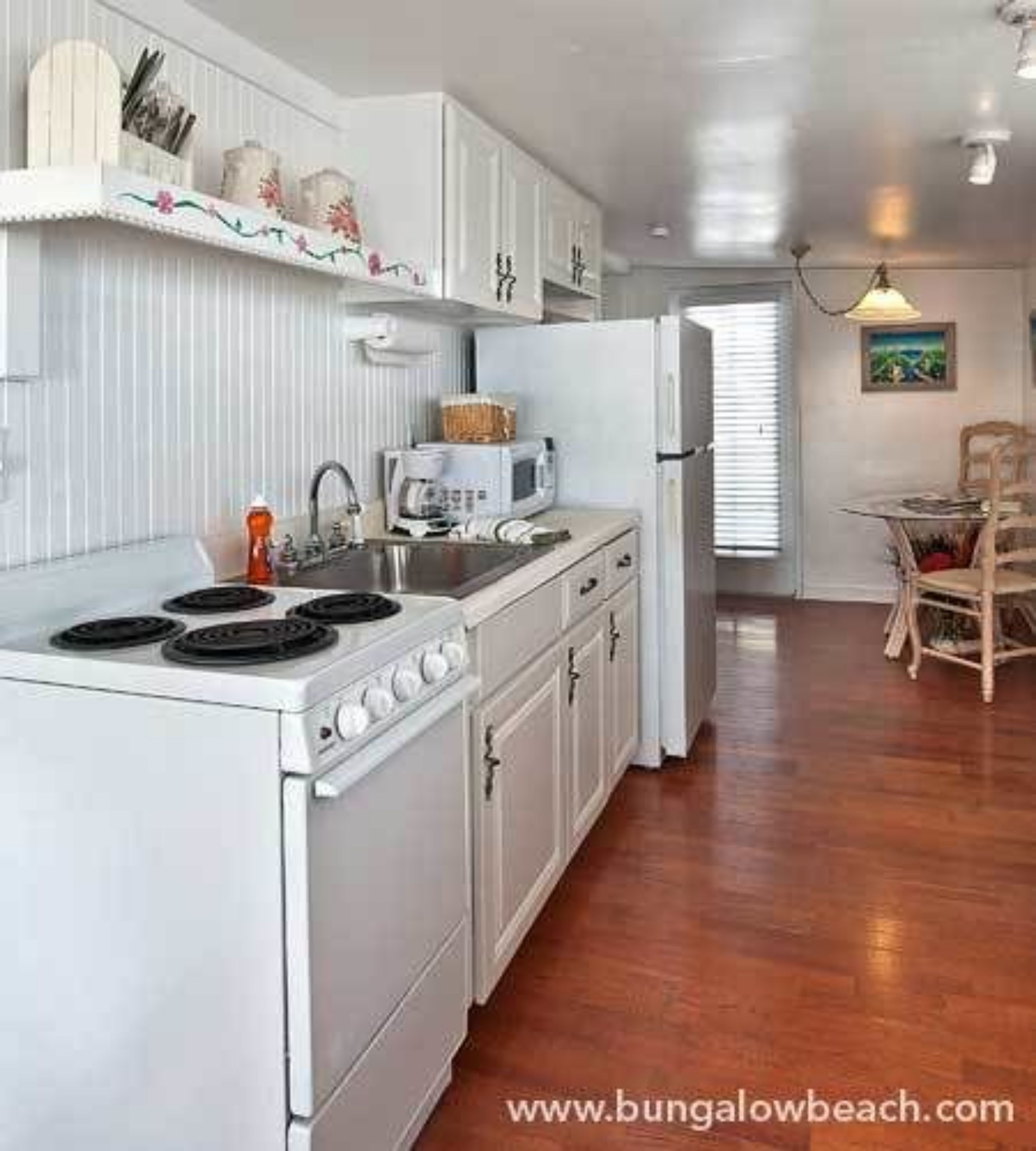 mini-fridge, microwave, coffee/tea maker, toaster