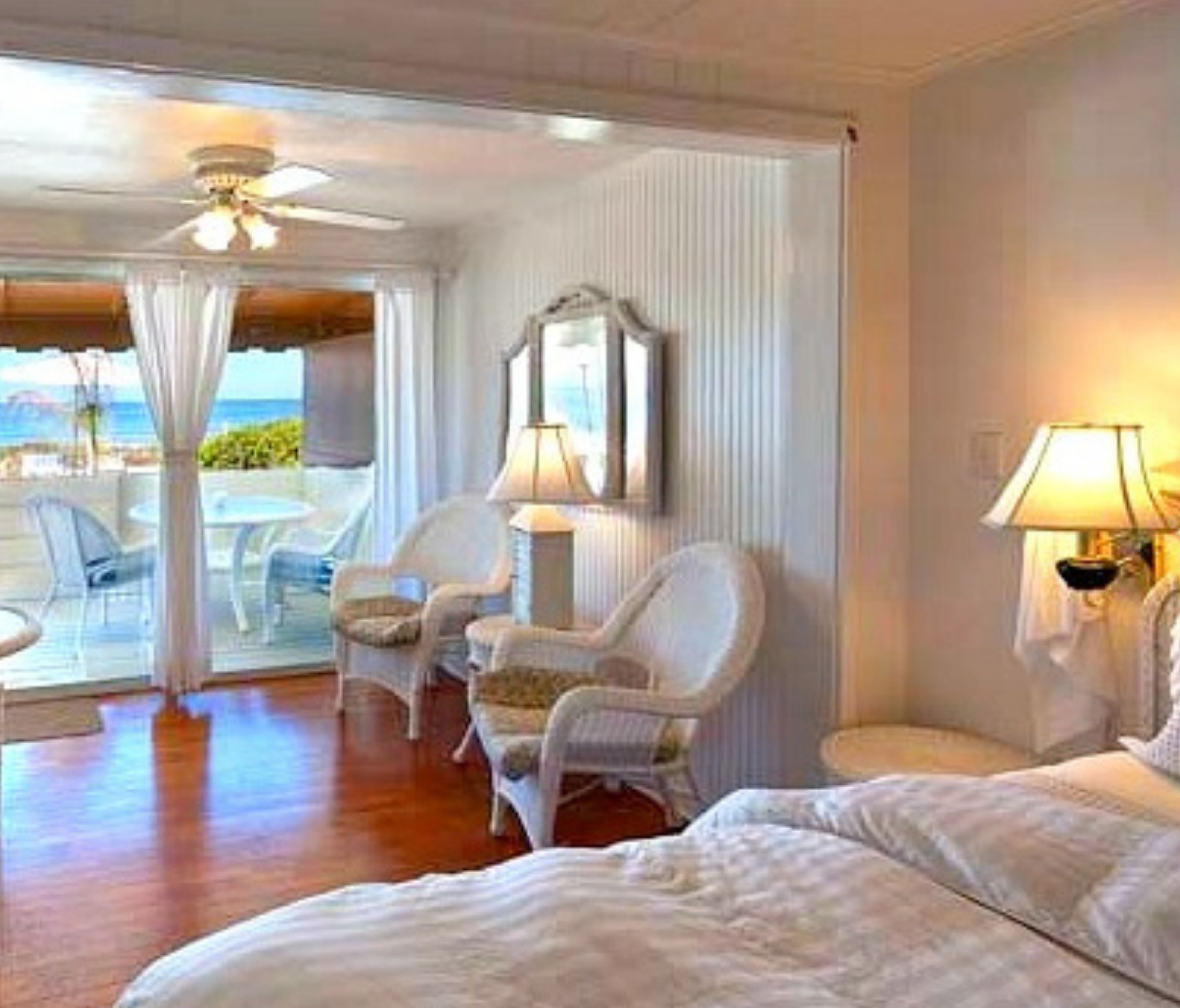 romantic studio suite, private bathroom (104 hibiscus) | in-room safe, iron/ironing board, free wifi, bed sheets