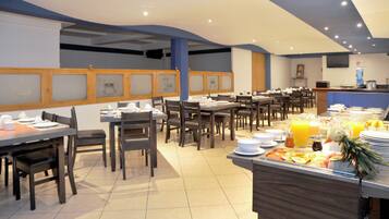 Gratis frukostbuffé varje dag