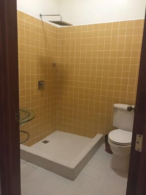 Douche, articles de toilette gratuits, serviettes fournies