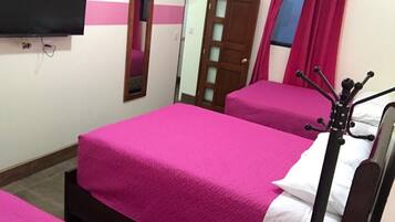 Desk, rollaway beds, free WiFi