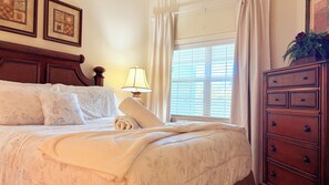 3 bedrooms, in-room safe, iron/ironing board, free WiFi