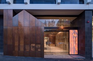 Entrada de la propiedad