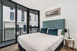 標準公寓, 2 間臥室 | 書桌、手提電腦工作空間、遮光窗簾/窗簾、隔音