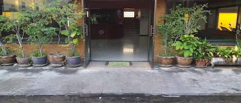 Facciata della struttura