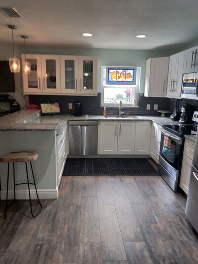 <br> Salty Pelican Beach House! 300 feet to the Atlantic Ocean!