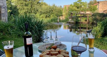 Step back in time,beautiful restored village property in the centre of Verteuil.