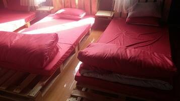 Desk, rollaway beds, free WiFi