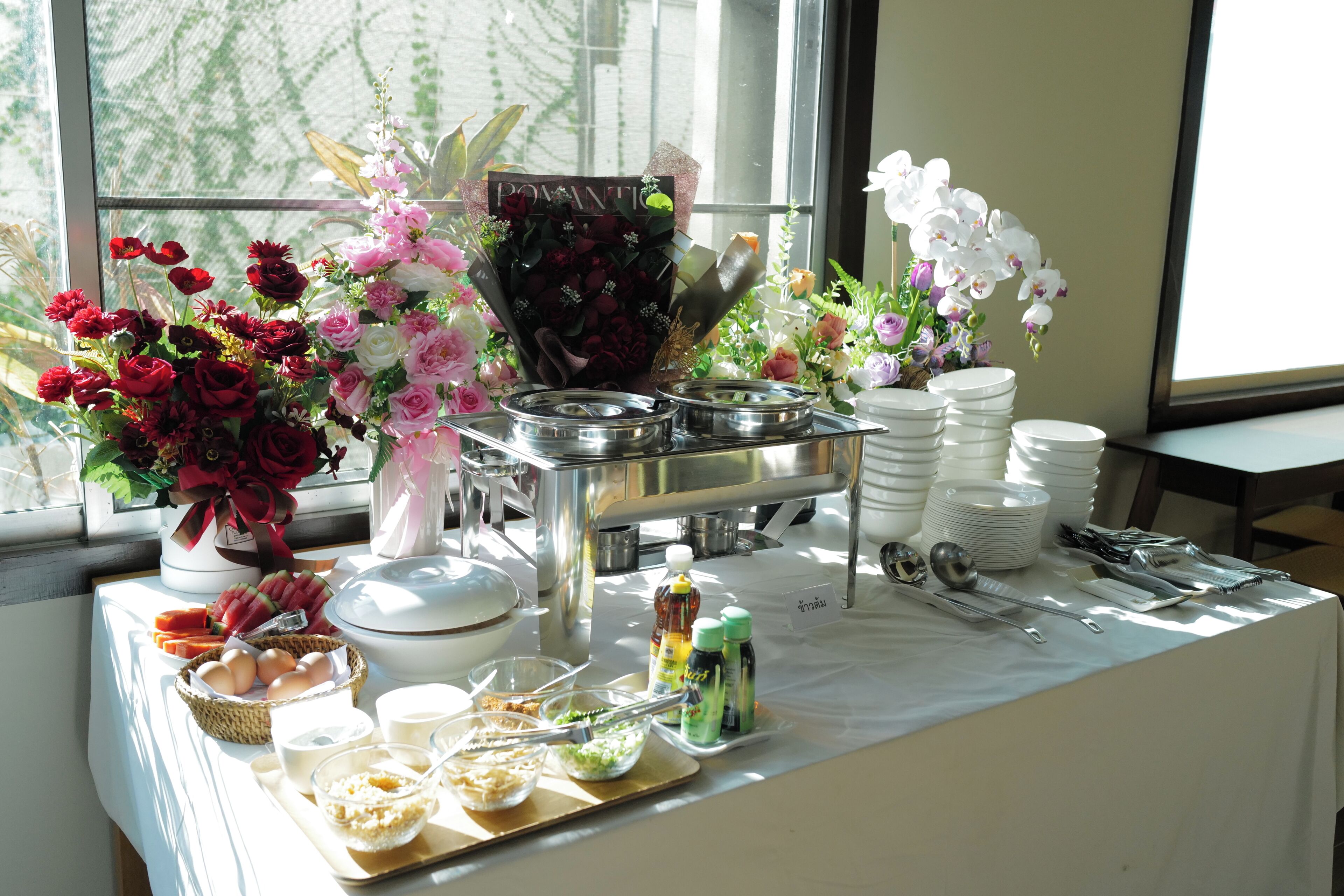 Breakfast buffet