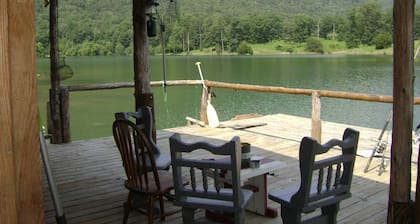 THE PIER CABIN FISHERMAN'S PARADISE" 334 Luke Ln., Rising Fawn GA