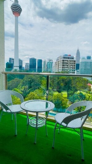 Superior Apartment, 1 Bedroom, Air conditioning | Terrace/patio - AirPorter Bukit Bintang Residence (Kuala Lumpur)
