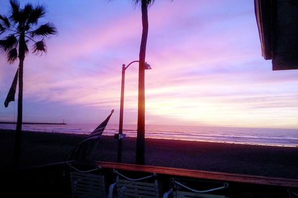 enjoy beautiful sunsets from the deck