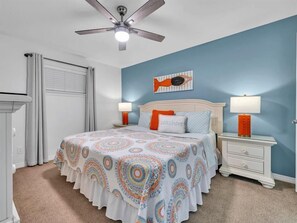 1 غرفة نوم ومكواة/لوح كي وواي فاي مجانًا وملاءات أسرّة