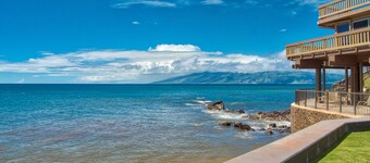 Kahana Sunset "En Honu World" på Keoni Nu'i Bay-D4-GRATIS A / C og WiFi - Svømmebasseng