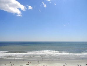 On the beach