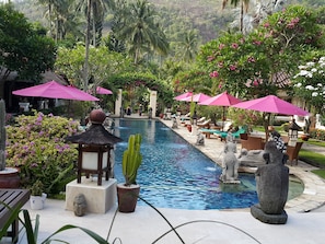 Outdoor pool - Puri Mas Spa Resort (Senggigi)