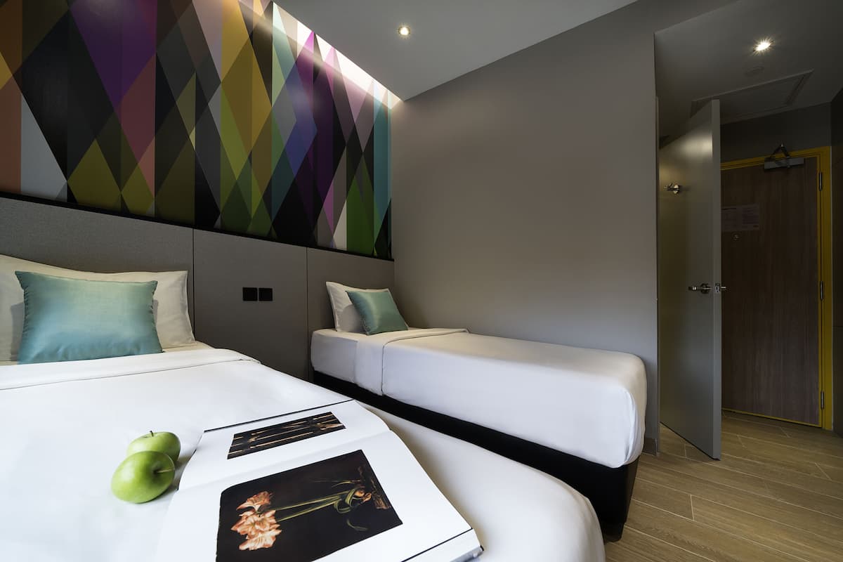 In-room safe, desk, iron/ironing board (on request), WiFi (free)