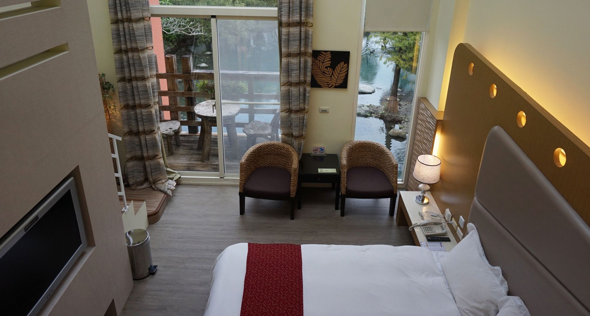 1 chambre, literie de qualité supérieure, décoration personnalisée