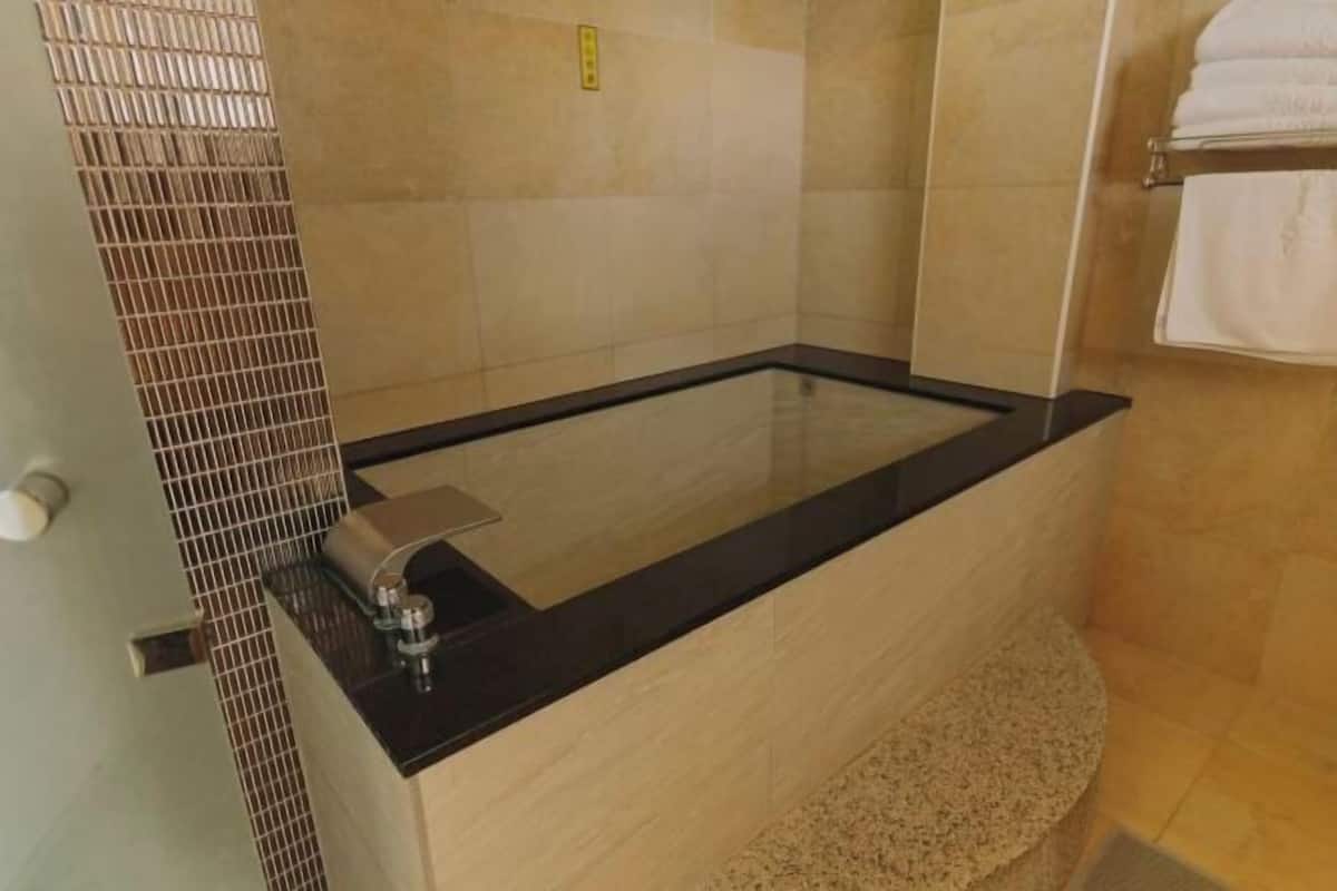 Bagno | Doccia, set di cortesia gratuito, asciugacapelli, pantofole