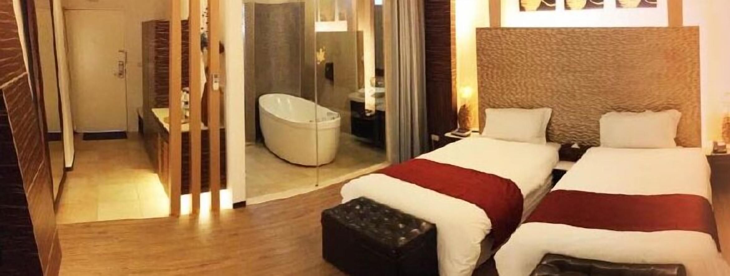 1 chambre, literie de qualité supérieure, décoration personnalisée