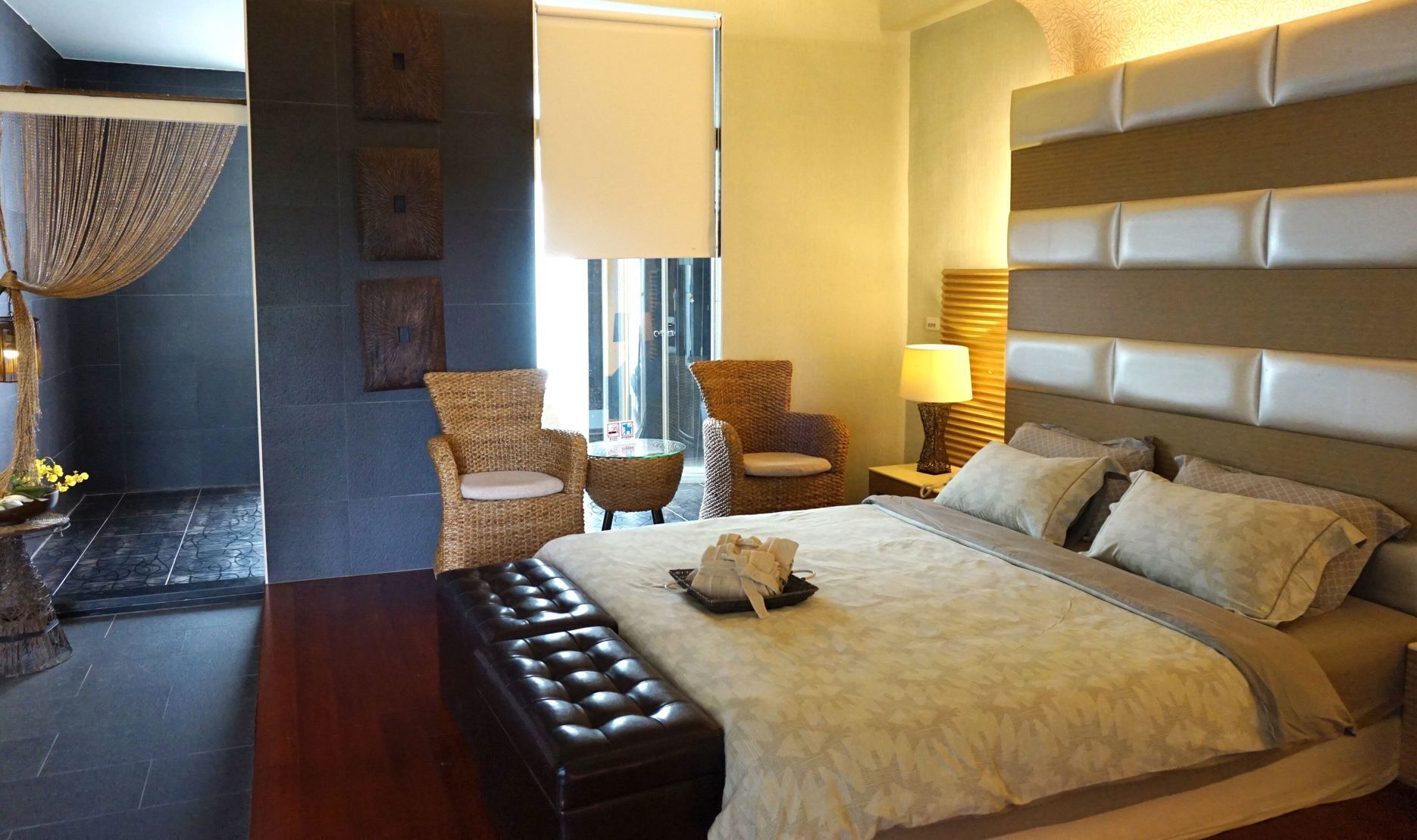 1 chambre, literie de qualité supérieure, décoration personnalisée