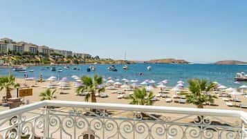 Blick von der Unterkunft