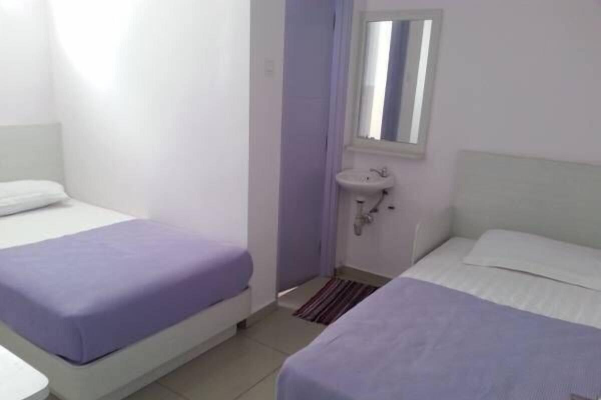 雙床房, 無窗戶 | 熨斗/熨衣板、免費無線上網