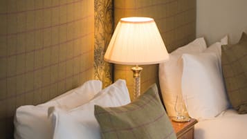 Premium bedding, blackout curtains, iron/ironing board, free WiFi