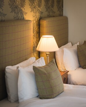 Premium bedding, blackout curtains, iron/ironing board, free WiFi