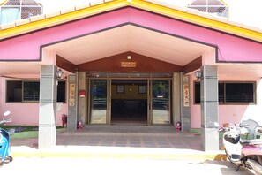 Fassade der Unterkunft
