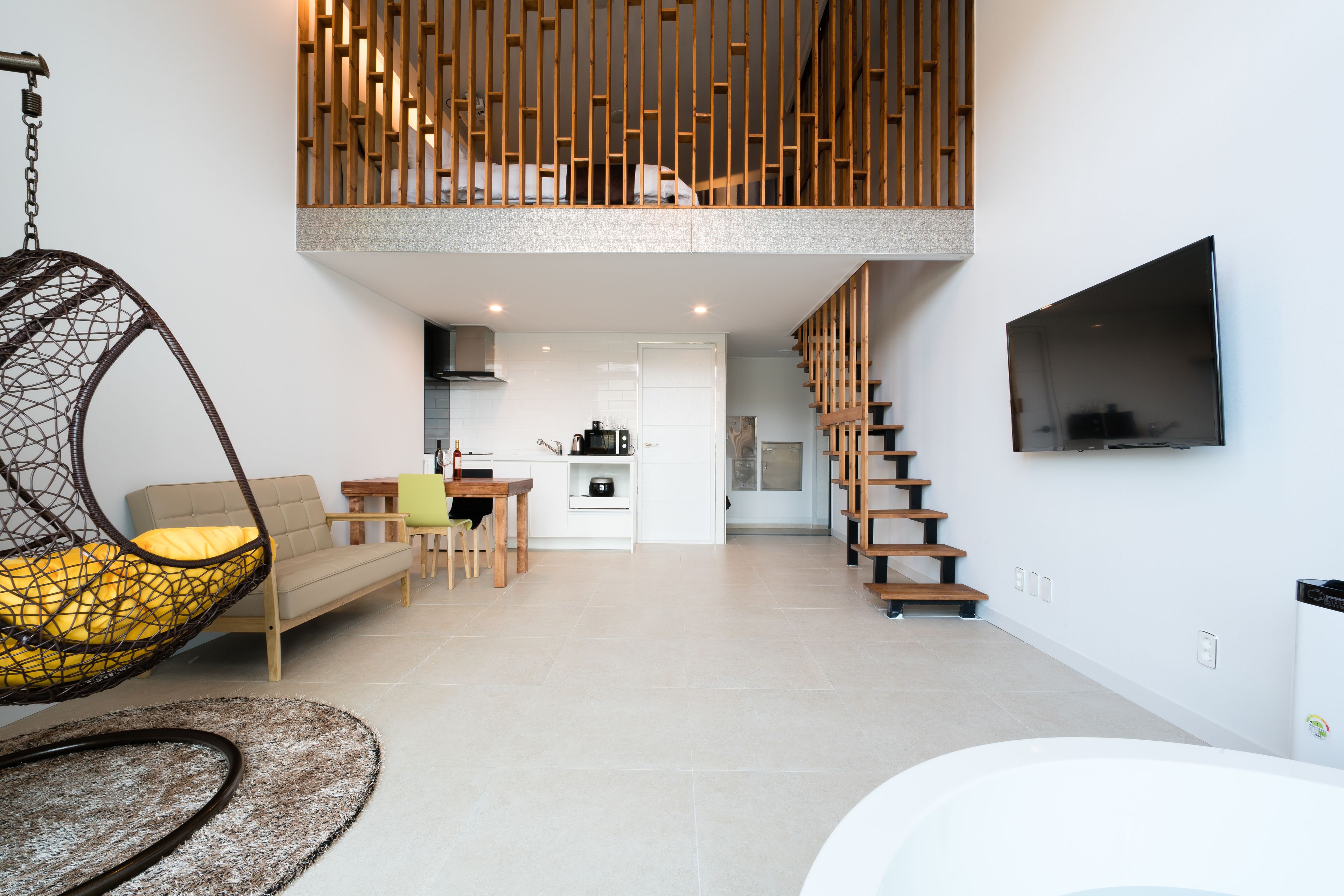 royal duplex | premium bedding, down duvets, pillow-top beds, individually decorated