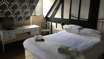 Individually decorated, iron/ironing board, free cribs/infant beds