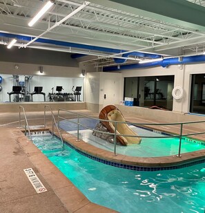 Indoor pool, outdoor pool