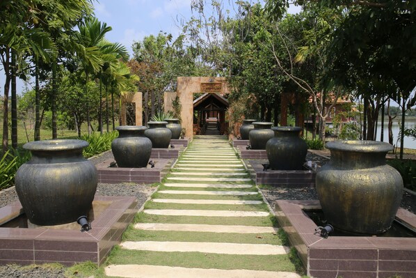 Enceinte de l’hébergement