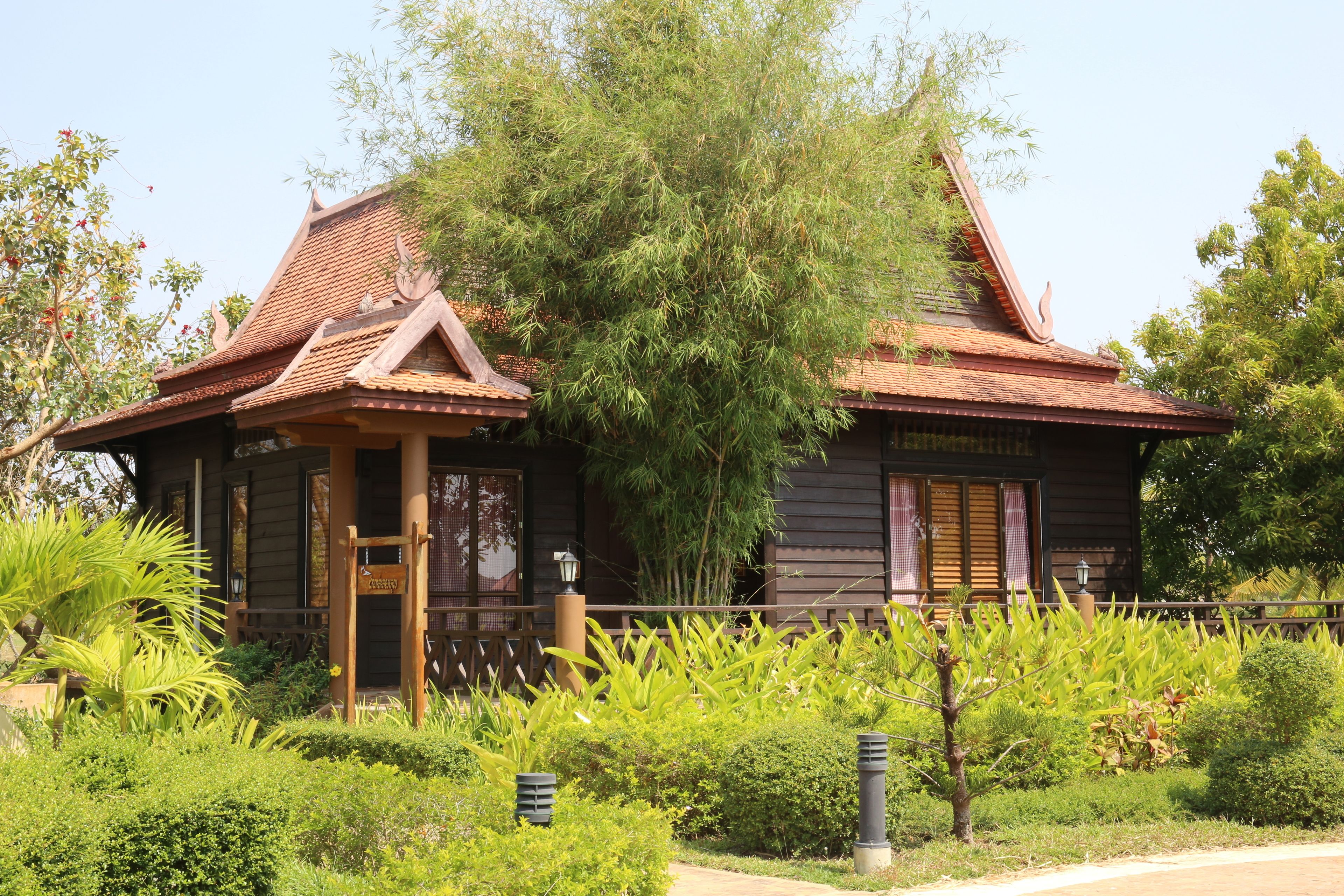 ด้านหน้าที่พัก