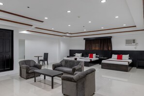 1 bedroom, desk, soundproofing, iron/ironing board